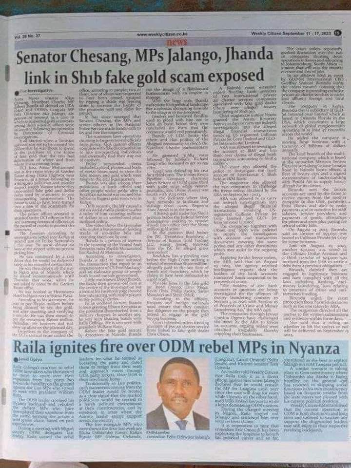 JalangoMwenyewe's tweet photo. Rogue media must be dealt with! After the steps I want to take against Citizen Weekly I dont think they will ever sit down and write a defamatory story on anyone again then call to extort you in the name of we will clean your name! Ill not fall for that nonsense! Good day! https://t.co/4cXwchz4VA