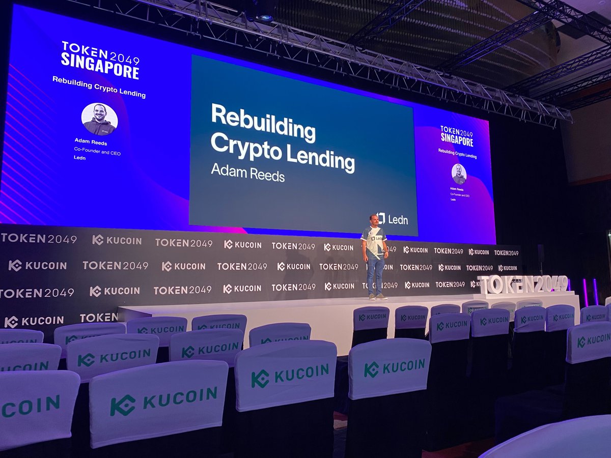 Final preparations for @adamreeds keynote tomorrow! If you're @token2049, please come check it out. Date: Sept 13 Stage: KuCoin Stage Time: 4:45 PM - 5:00 PM