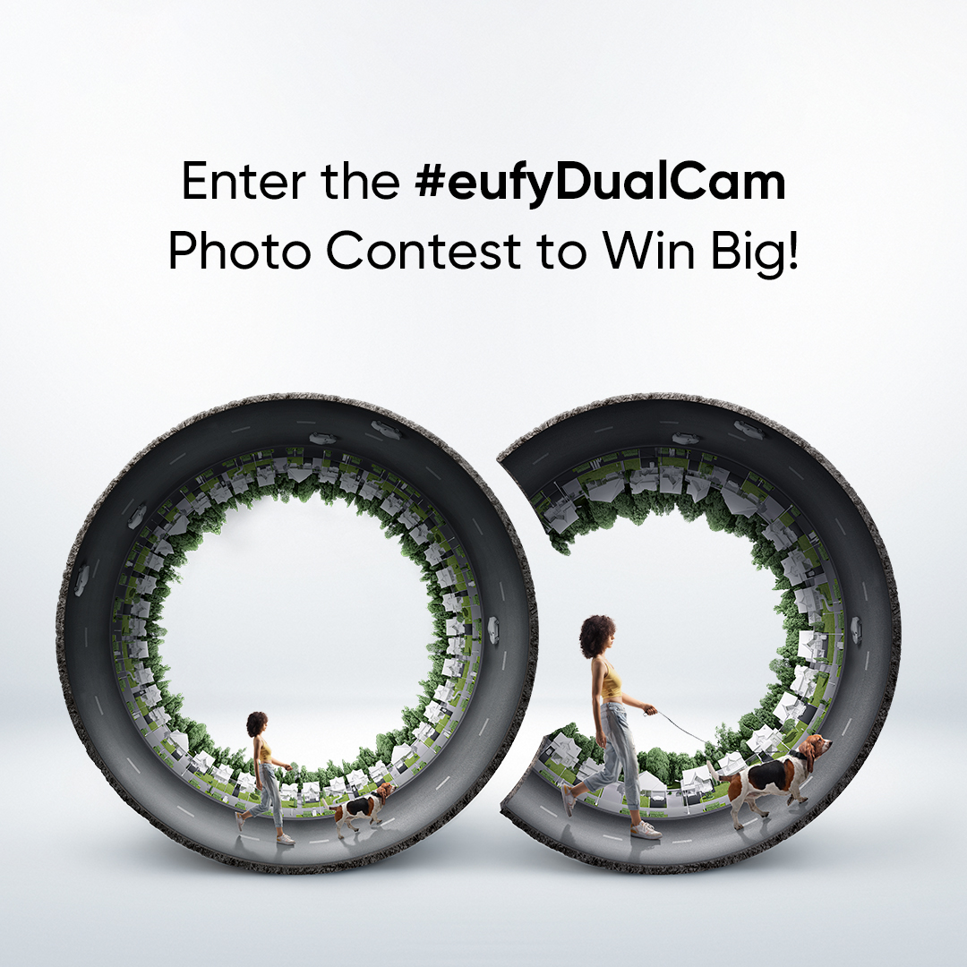 EufyOfficial's tweet image. The #eufyDualCam giveaway is here 🏆 

Unleash your creativity with our photo contest! Embrace the theme of "Two" and submit your most creative shots. 

Enter Here 👉 eufyofficial.com/DualCam