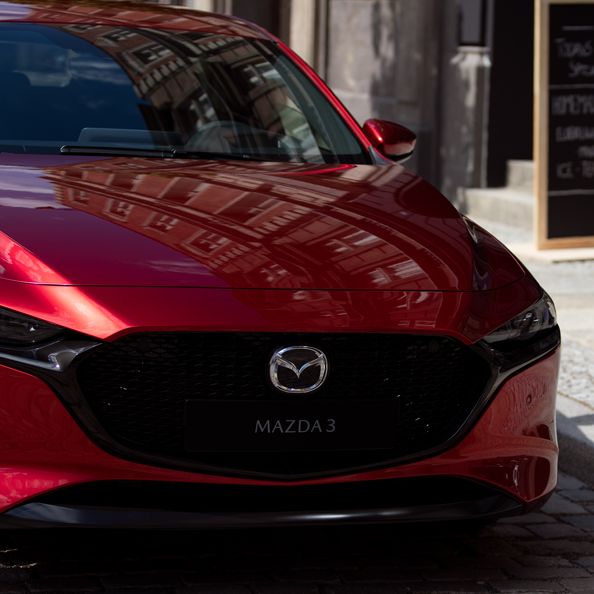 Need a trusty companion for your drive in the city? Look no further than the #Mazda3! With its easy parking and impressive infotainment system, this car has everything you need. #Mazda  #CityLife