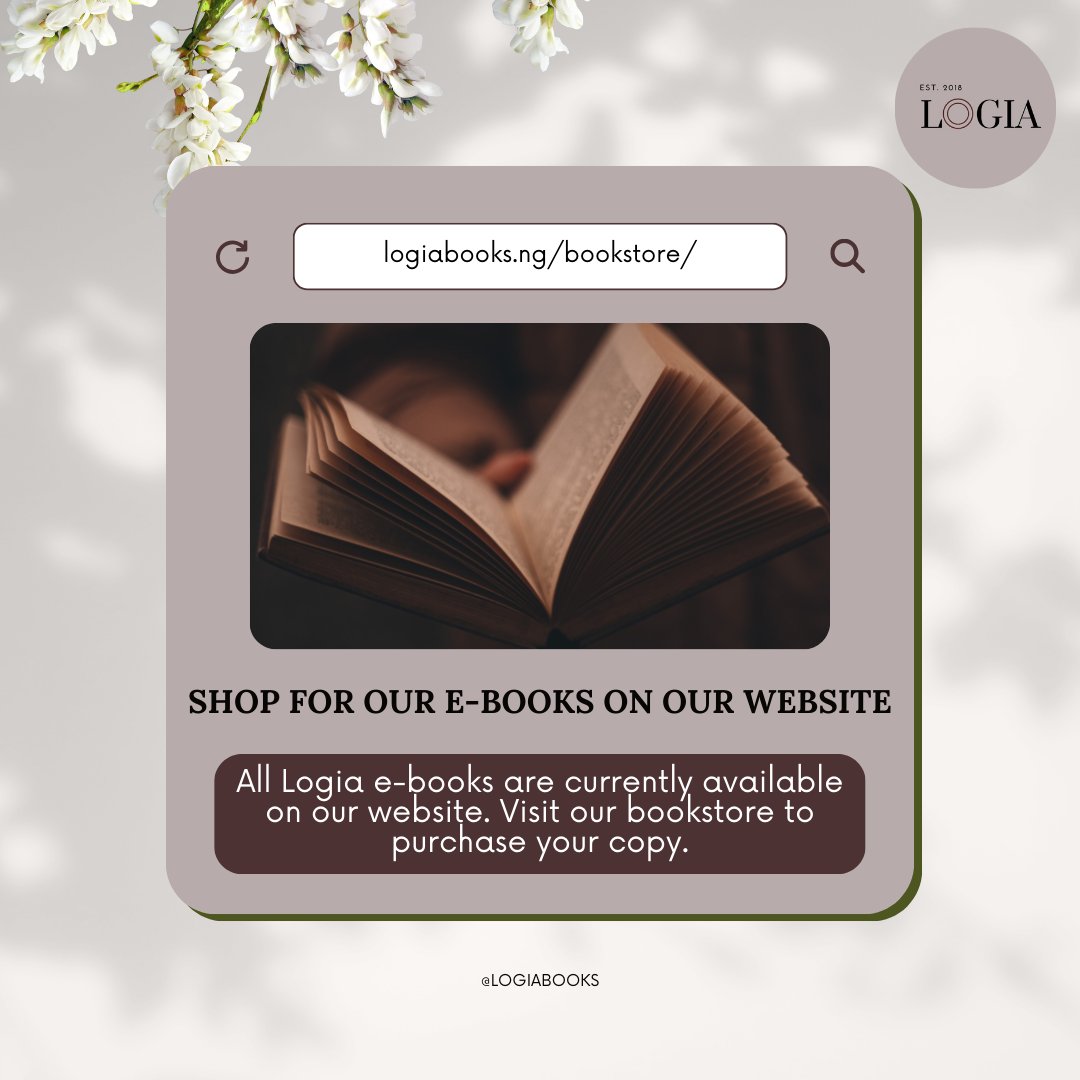 Interested in reading one of our e-books? Please visit our website to make your purchase.

Our digital gift cards also make the perfect gift for your favourite book lover.

#ebooksnaija #bookstoreinlagos #blackownedbookstore #bookstoresinlagos #ebookstore #ebookstoread