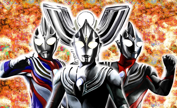 THE_FINAL_ODYSSEY#ウルトラマンティガ #イラスト 
