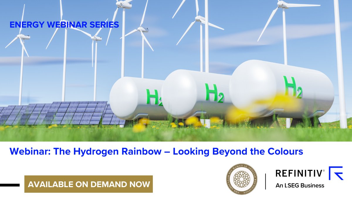 Watch the insightful session for Refinitiv and Al-Attiyah Webinar: 'The Hydrogen Rainbow – Looking Beyond the Colours’ featuring key industry experts examining the hydrogen rainbow concept.

Available on demand now: lseg.group/45iSgPa