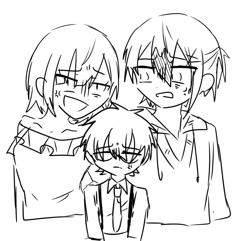 STRBR_ituki's tweet photo. #ゲバるなら俺らに注文どうぞ ＃俺ゲバスト
#イラスト 
みんなが不機嫌() https://t.co/VTx12c9u5z