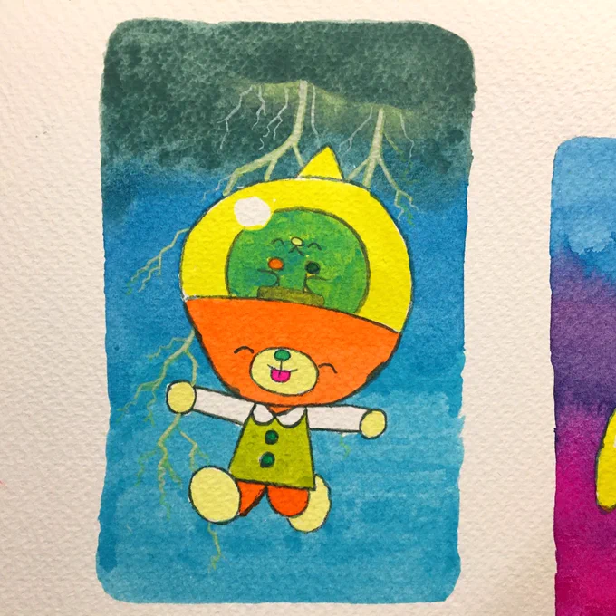 雷タイプと飛行タイプもいます。 