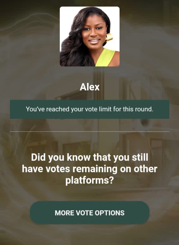 ChefAnnie94's tweet photo. Vote Alex oo please 🙏😩😩 #Alex120M #bbnaijaAllstars https://t.co/mPbvXczvtb