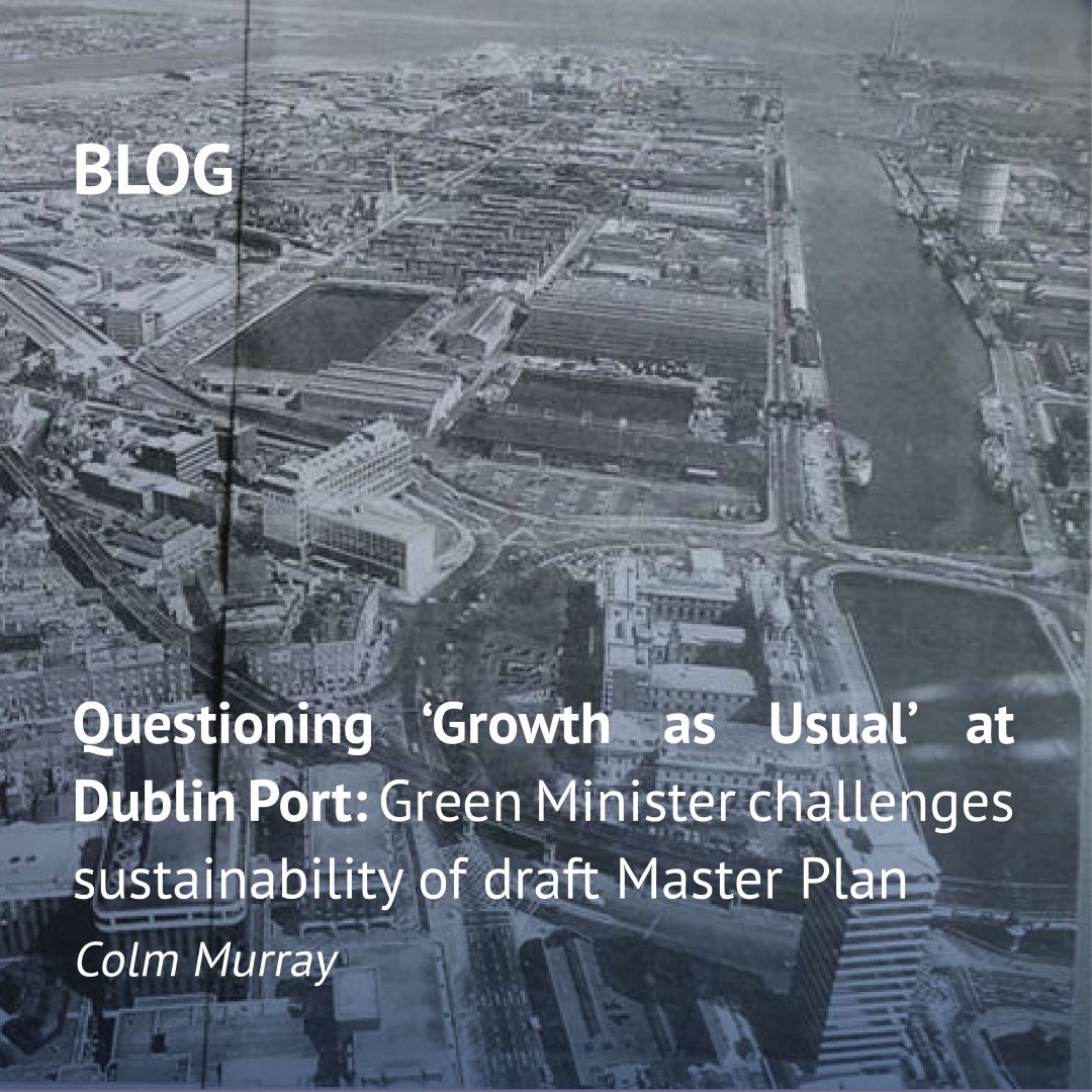💬 New Blog! In Ireland, a Green Party Minister challenges the plans for the expansion of Dublin Port. Researcher Colm Murray analyses the implications of this clash of visions about the future of this port as a node in the global trade system. bit.ly/488TgHo