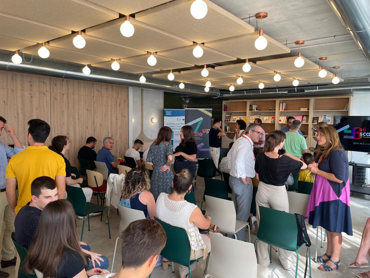 ceeivalencia's tweet image. 🔥 Teníamos ganas de #ScaleUpVlc y aquí estamos, a punto de arrancar la jornada en la que daremos todos los detalles de la nueva edición del programa

👏Todo preparado para empezar con un ambiente insuperable en @waycoideas