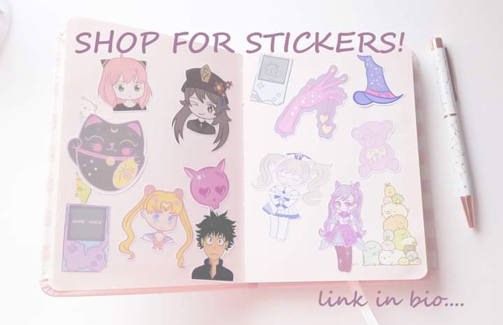 MinnieMissCraft's tweet image. ☆ Customize your devices, notebooks, and more with these cute stickers! ☆

Weatherproof vinyl ♡

Freebies are included with your orders, and it's 15% off your second order!

Etsy link is in my bio &amp;lt;3

#animemerchandise #kawaii #animefanart #anime #stickers #stationary #genshin