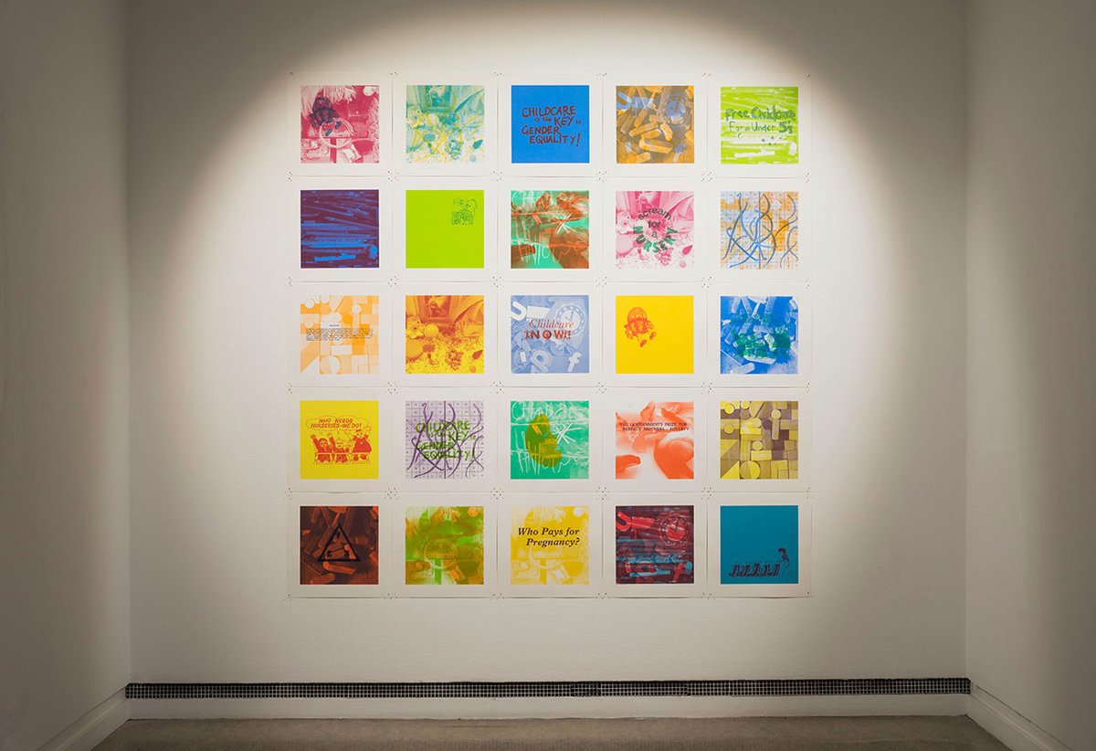 GlasgowGoMA's tweet photo. 📢 wee reminder to join us on Sat 16 Sept - 2pm  #artisttalk Feminist &amp; LGBT activist Sue John in conversation with Helen de Main to discuss her work in Repeat Patterns
More info &amp; 🎟️ https://t.co/J8oPN8MeDr
Photos: by Ruth Clark
#FREEentry #Familyfriendly #RepeatPatterns https://t.co/Dvg7MY952o