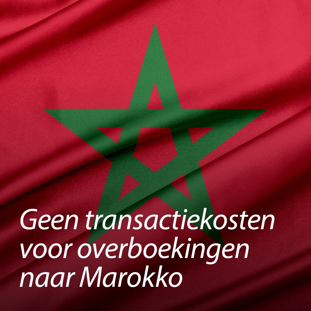 Onze gedachten gaan uit naar alle slachtoffers en nabestaanden van de aardbeving in Marokko. We merken dat onze klanten hun dierbaren willen steunen. Daarom rekenen we vanaf 11 september, voor 3 maanden, geen kosten voor transacties in Euro naar Marokko. rabo.nl/marokko