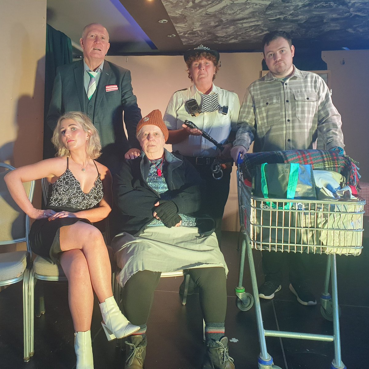 You get to make a lot of strange friends when living on the street - police officers, prostitutes, even ghosts! But not everyone is a friend... see "Bags and Browning" by Liz Carroll in our upcoming one acts showcase "Off Their Trollies" from the 25th - 28th of September! 🛍🛒