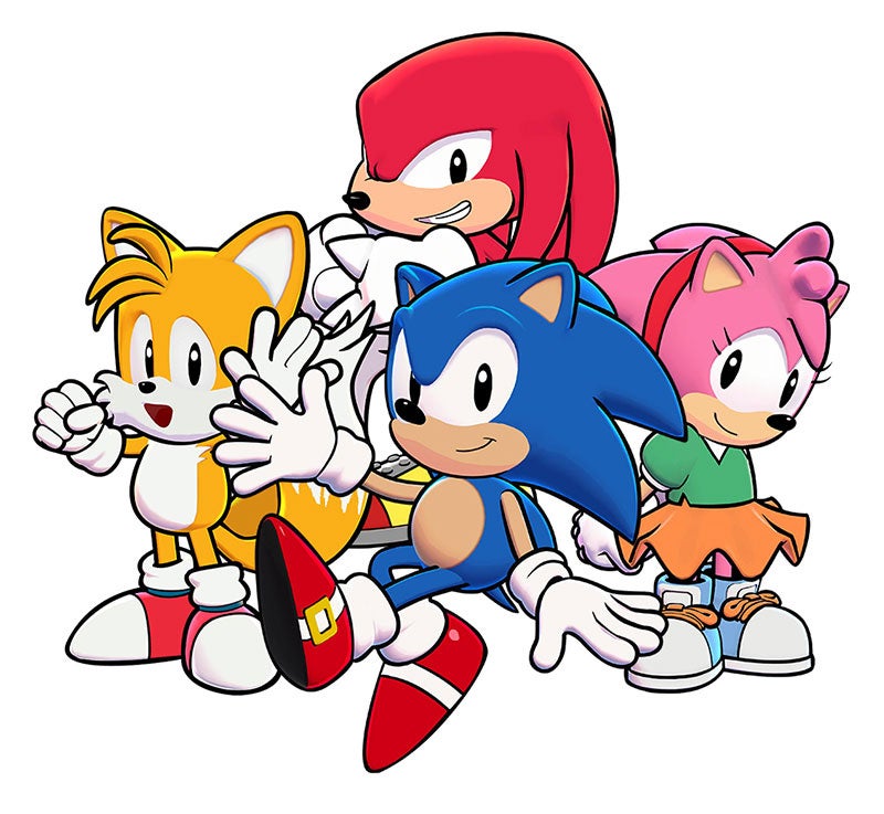 ソニック 「Cel shaded Sonic...ahh he's so clean.  I」|ARQのイラスト