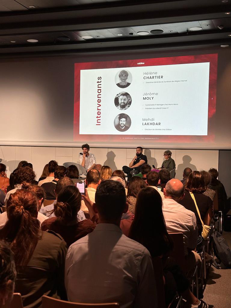 Aujourd’hui c’est <a href="/PRODURABLE/">Salon PRODURABLE</a>  !
Le rendez-vous des acteurs et des solutions en faveur de l'économie #durable.  
👉 On se retrouve pour notre première conférence : « Le numérique peut-il être responsable ? » avec Mehdi Lakhdar, Helene Chartier et Jérôme Moly.