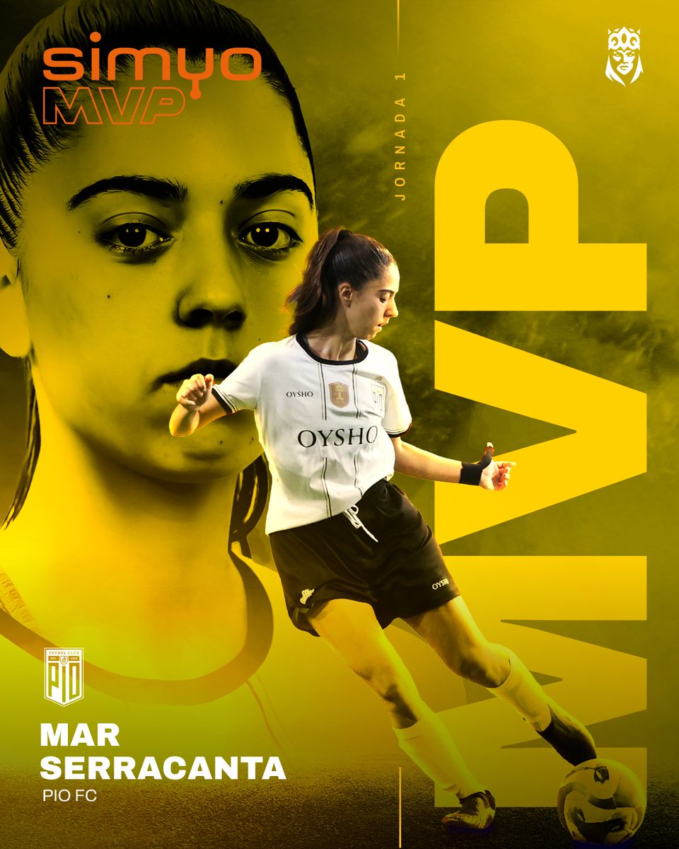 QueensLeague's tweet photo. 👑 La #simyoMVP de la Jornada 1 es @marserracanta 

🐥 Pura Pinche MVP

#QueensCup #Oysho https://t.co/8w4Okq7EA1