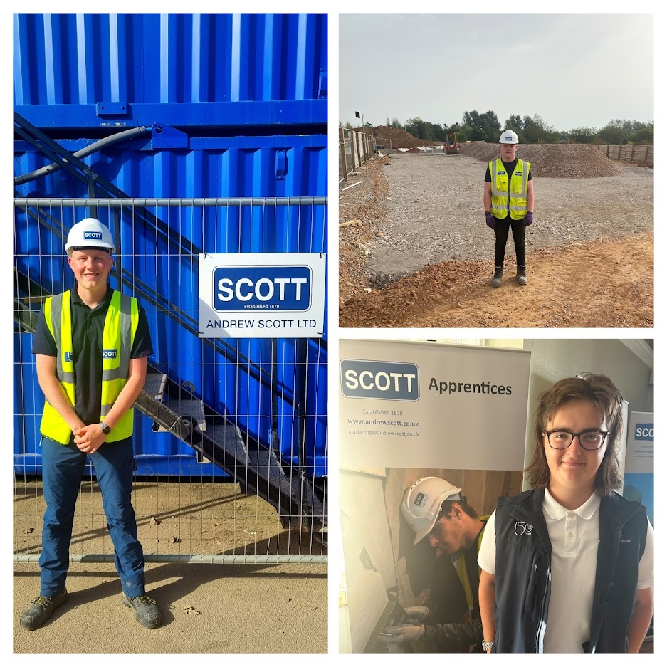 Say hello to Matt, Elliot & Carwyn, our new Technical Apprentices 👋

Wishing you the best of luck for your construction journey ahead 👷⚒️

#apprenticeships #careersinconstruction