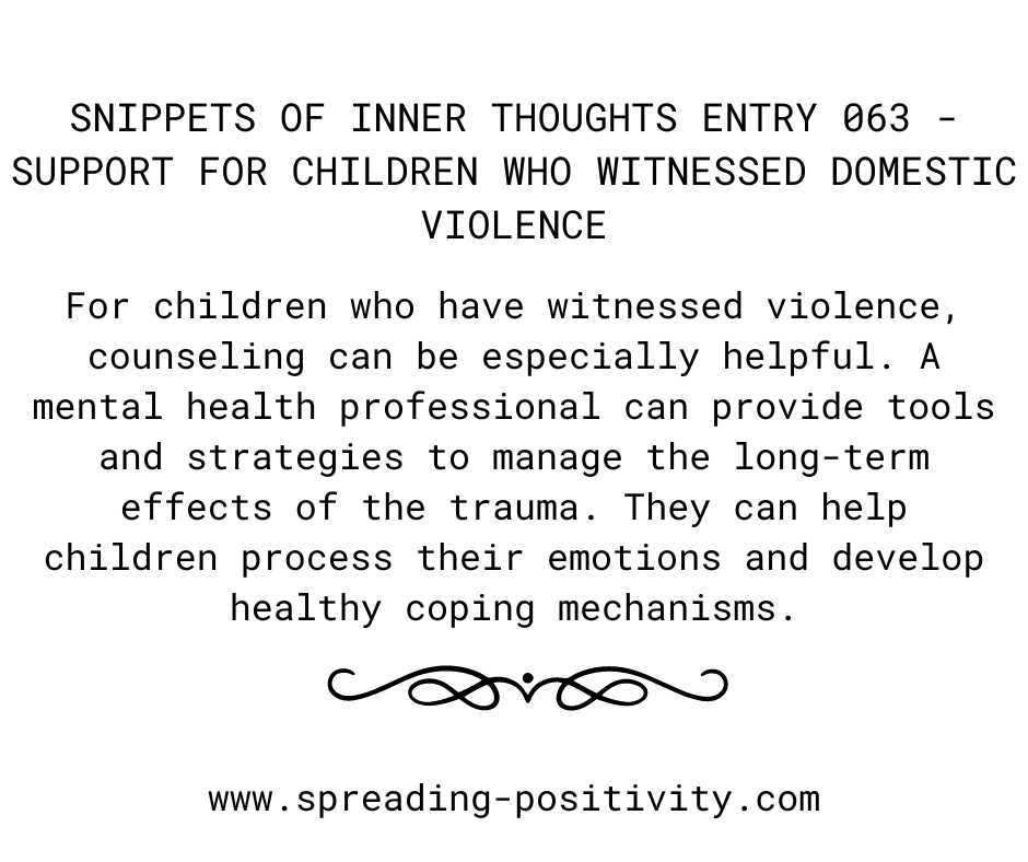 VibezPositively's tweet photo. #SnippetDiary #InnerThoughts #Entry063 #ChildWitness #DomesticViolence #Support #Counseling #MentalHealthProfessional #TraumaManagement #EmotionProcessing #HealthyCopingMechanisms https://t.co/7tc9vujISd