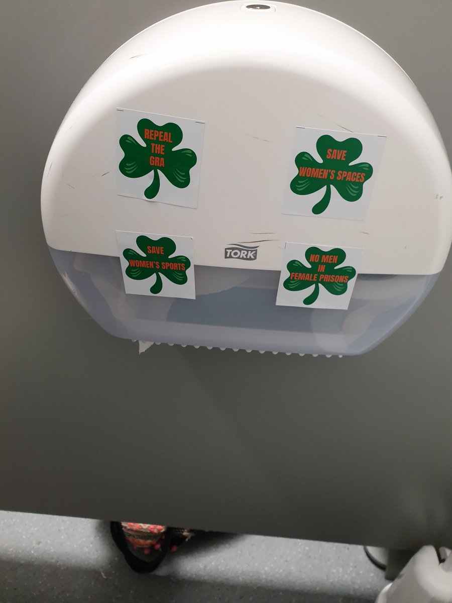 BrigidCillDara's tweet photo. #StickerWoman
Spotted in Beaumont Hospital, Dublin
#RepealTheGRA
#SaveWomensSports
#SaveWomensSpaces
#NoMenInFemalePrisons
#NoHateSpeechLaws
#IrelandHatesWomen
#DragIsMisogyny https://t.co/FEIxwdIFmV