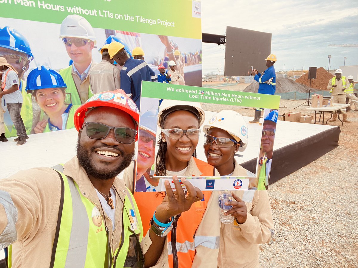 chiefkadima's tweet photo. Great job Team MOTA-ENGIL Uganda, I can proudly say that we are the biggest contributors of the 20milion LTI free Man-Hours .
#Totalenergies 
 #TILENGASITEUPDATES https://t.co/9NYlX3IzIf