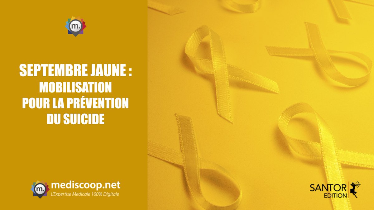 ▫️L’article du jour - mediscoop.net ▫️
« Septembre jaune : mobilisation pour la prévention du suicide »
#septembrejaune #suicide #prevention #infosante
⬇️ lire l’article ⬇️
bit.ly/462gH3c