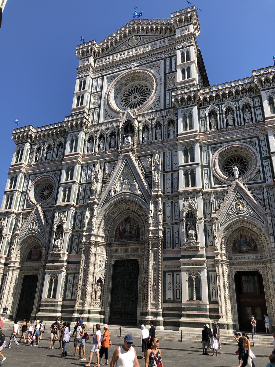 Florence cathedral - stunning inside and outside. 463 steps to the dome - worth it for the view. #wellworthavisit #pleasedwedidit