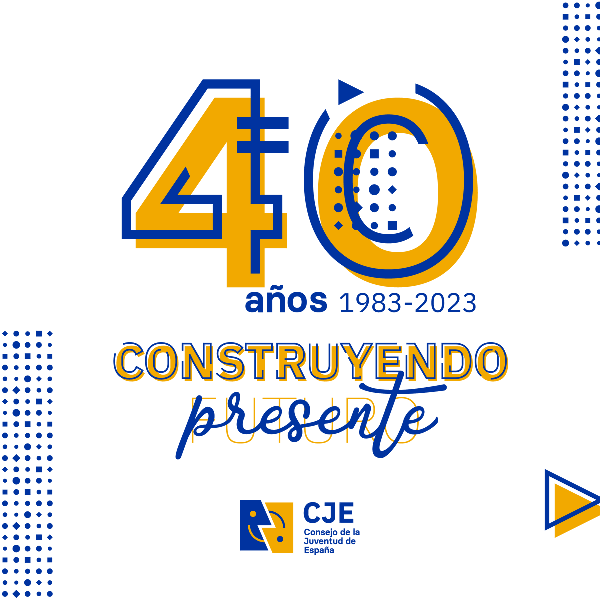 _CJE_'s tweet photo. 📢Llevamos 40 años dando voz a las personas jóvenes de España, no lo decimos nosotras, lo dice la ley.

Y los que nos quedan.... https://t.co/NdUw5qqnFH