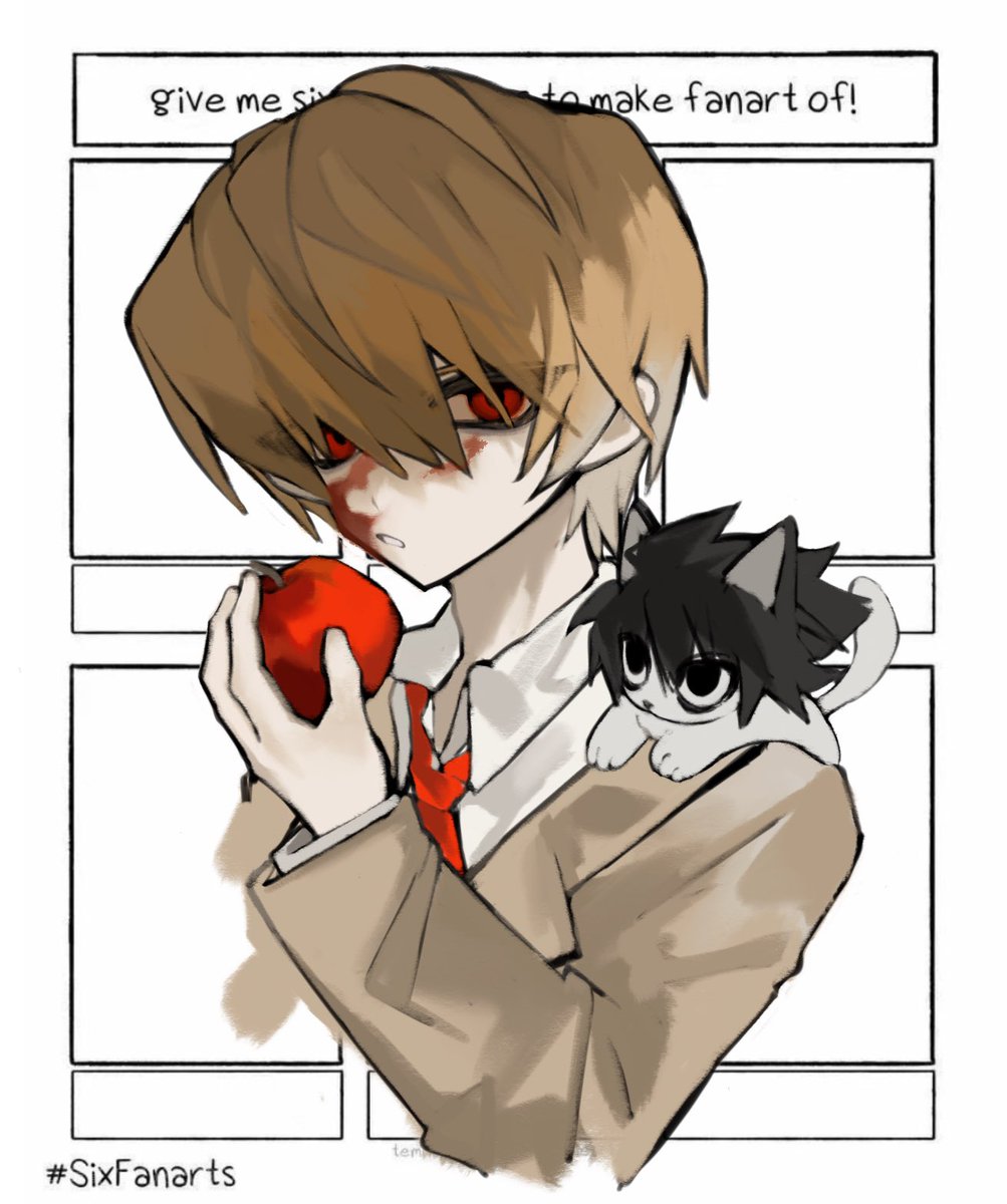 没画完的点图 #DEATHNOTE