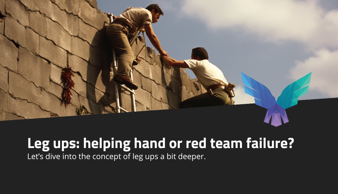 We are back with a new blog! Givan Kolster (linkedin.com/in/givankolste…) gives his insights in the role of “leg ups” during red teaming exercises. What is a leg up and is it a helping hand or red team failure? Enjoy! falconforce.nl/leg-ups-helpin… #redteaming #riskmanagement #tibereu