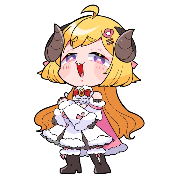背景透過画像です#つのまきあーと 