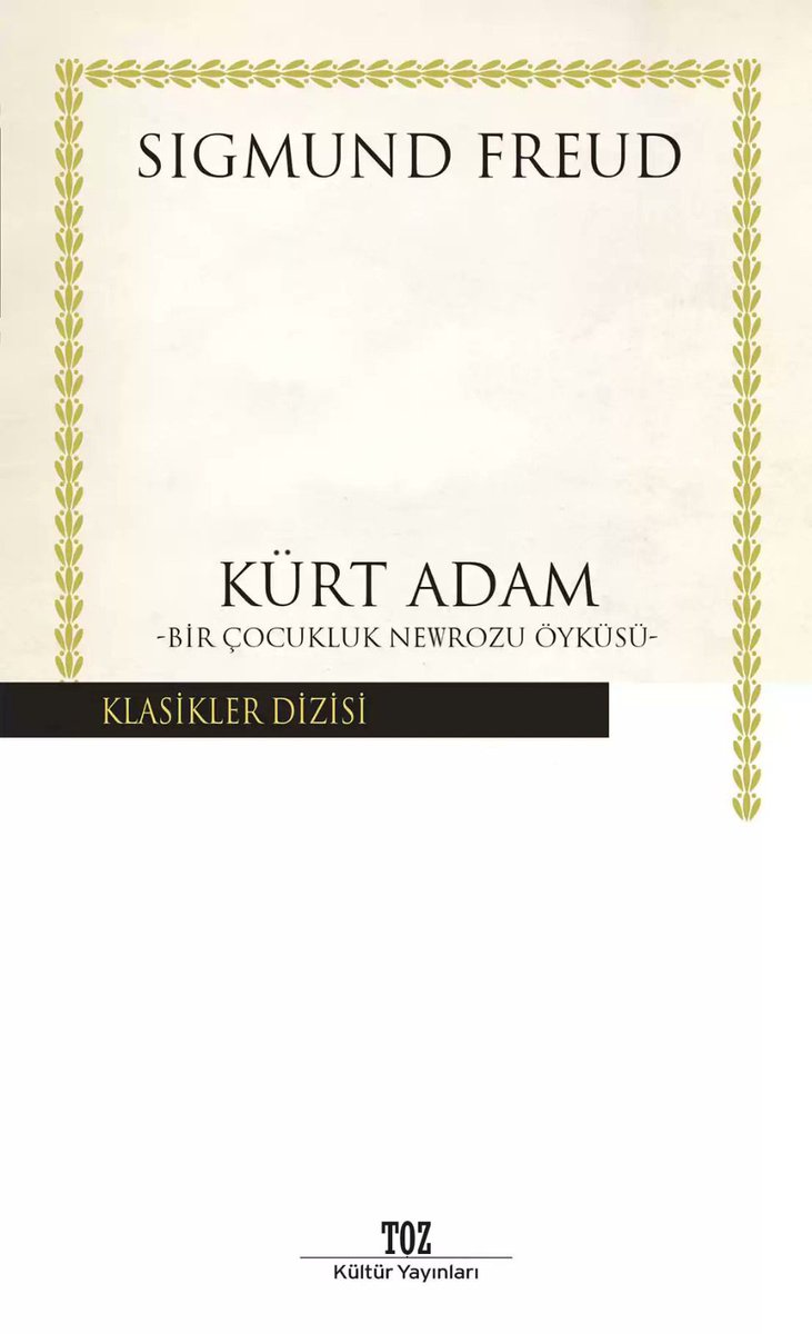 TozDergi's tweet photo. "Ani bir mutluluk anında aniden mutsuzlaşıyorsanız, ya bilinçaltınızda bir korku ya da parka götürmeniz gereken 8 yaşında bir amcanız vardır"

Sigmund Freud'un saklı kalmış öykülerinin derlemesi, Toz Kültür'den çıkıyor. https://t.co/6u9DoE0dlL