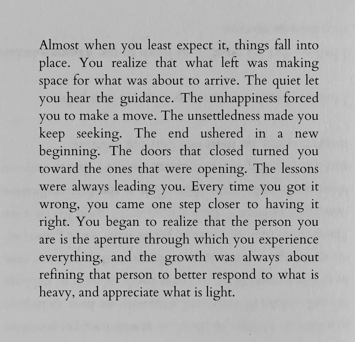 iam_laurav's tweet photo. Almost when you least expect it, things fall into place. You realise that what left was making space for what was about to arrive. The quiet let you hear the guidance. 😇🫶🏼 #briannawiest ❤️ https://t.co/iX30URaoQB