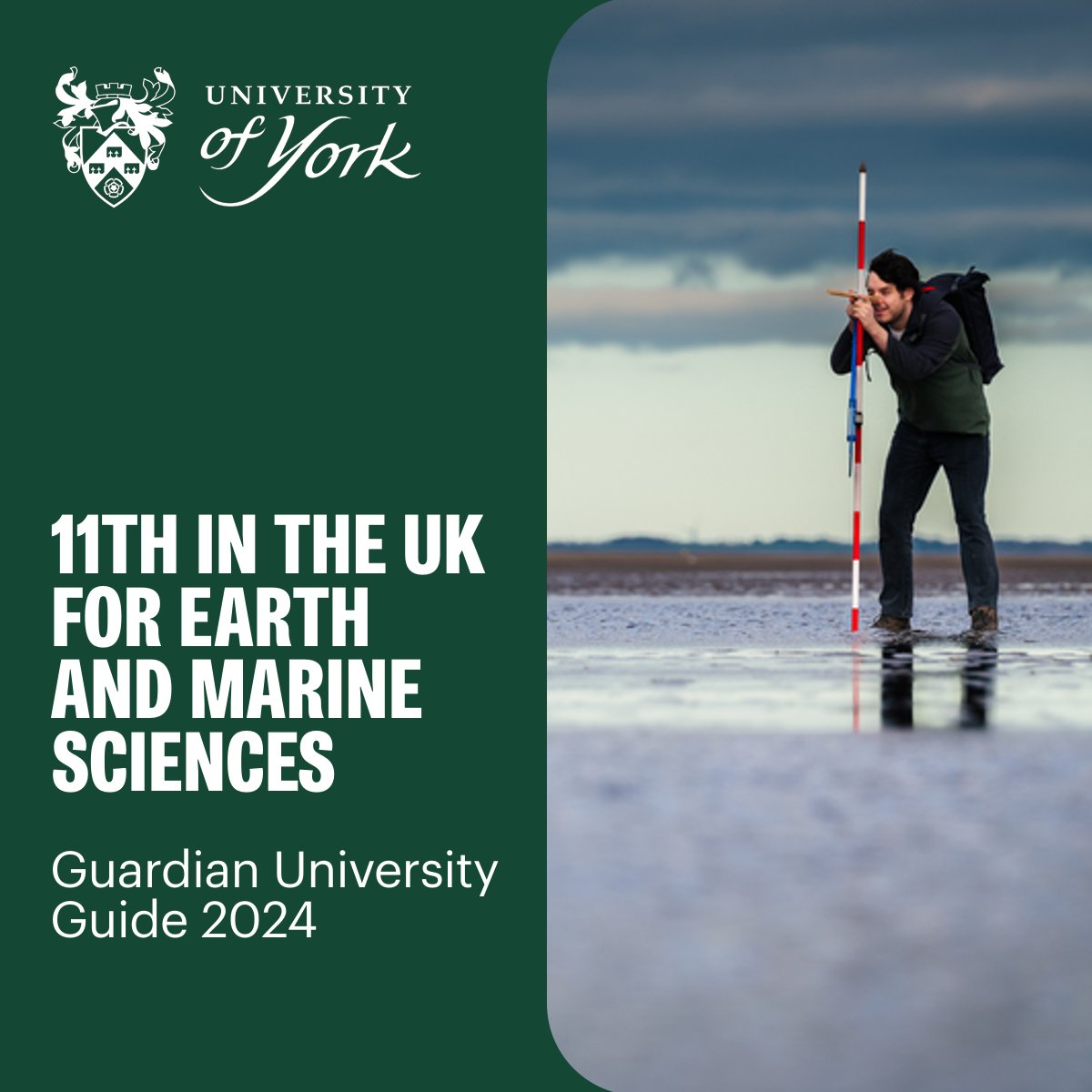 YorkEnvironment's tweet image. The Guardian University Guide 2024 is now out 👇

theguardian.com/education/ng-i…

The good news is that we are now eleventh in the UK for Earth and Marine Sciences!

#guardianuniversityguide #marinescience