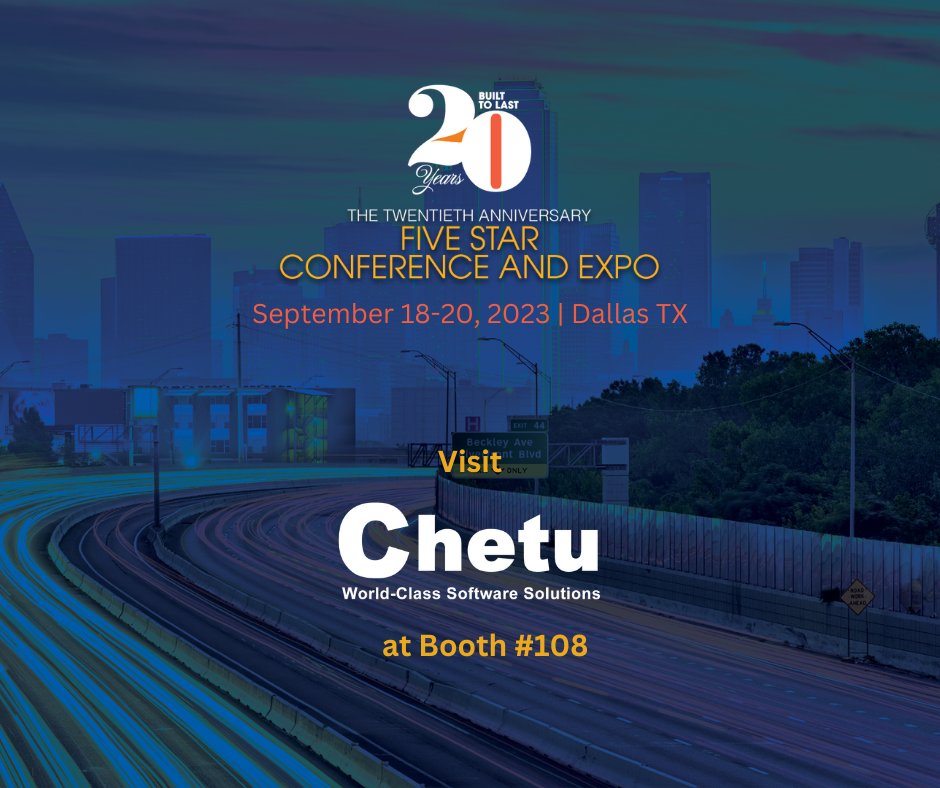 ChetuInc's tweet image. We are excited to be attending the @FiveStarInst Conference &amp;amp; Expo! Visit our Chetu team at Booth #108 and discover how our #LendingSoftwareDevelopment can help you achieve your goals. Click here: tinyurl.com/j9n4cc5.
#FSCE23 #Lending #Mortgage #AutoFinance #CustomSoftware