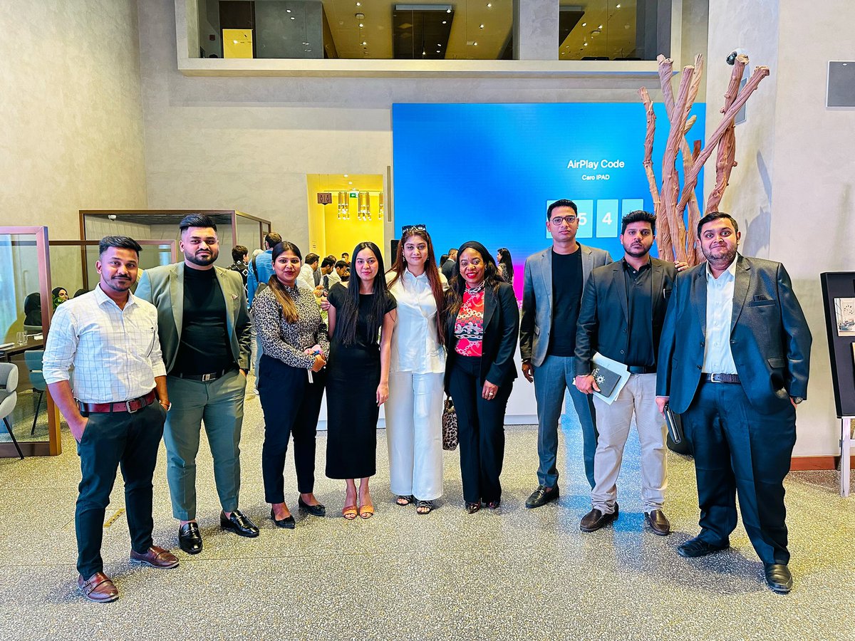 'Meet the dream team behind the magic! Our dedicated professionals are making dreams come true at the Meraas office. 🤝 #TeamMeraas #PassionForRealEstate #ProjectLaunch'