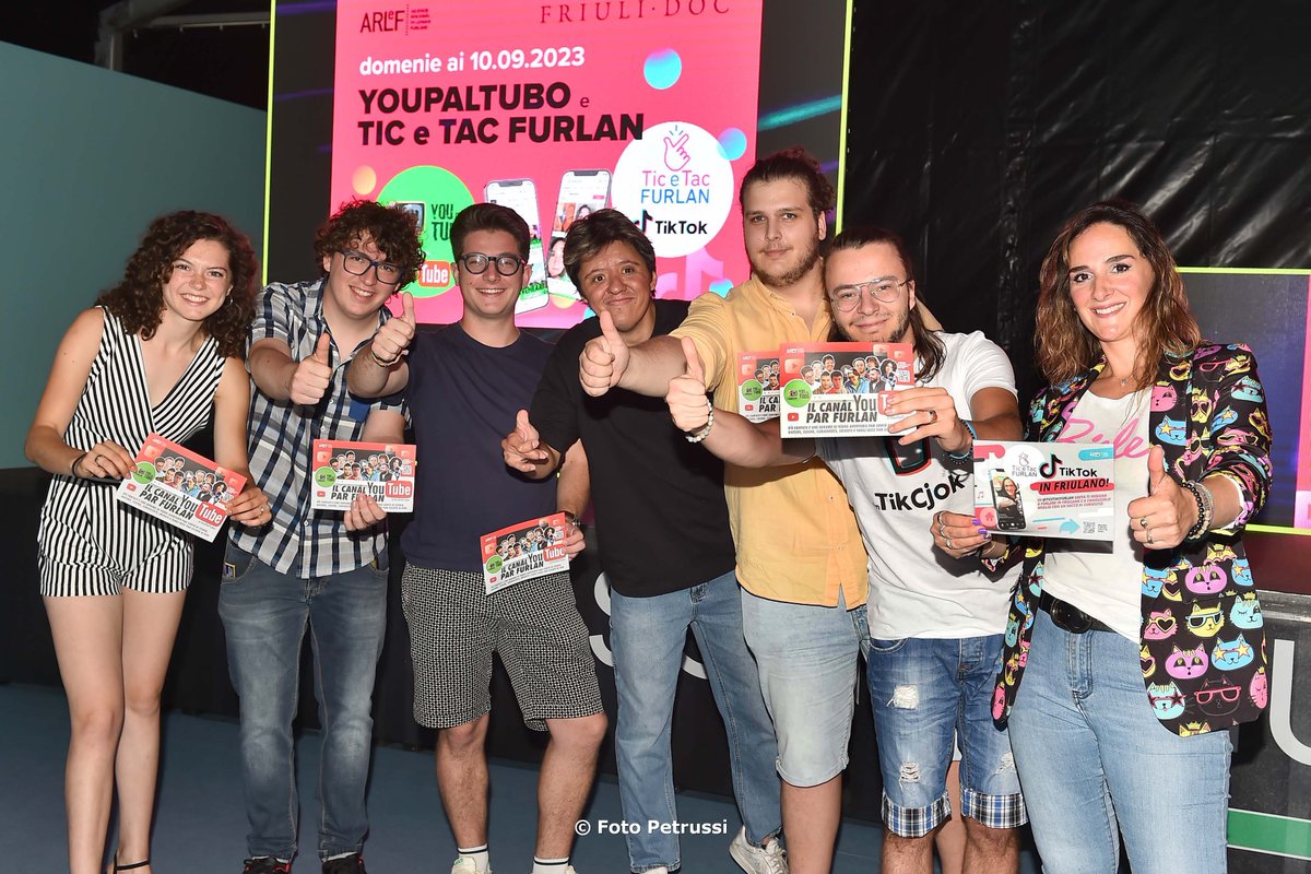 Agjenzie_Arlef's tweet photo. Ce biel dopomisdì, chel di domenie a #FriuliDoc cu la #ARLeF, la lenghe furlane e in compagnie dai protagoniscj de trasmission Maman! e dai canâi Youtube "YoupalTubo" e Tik Tok "Tic e Tac Furlan"! https://t.co/K65mOIRtkE