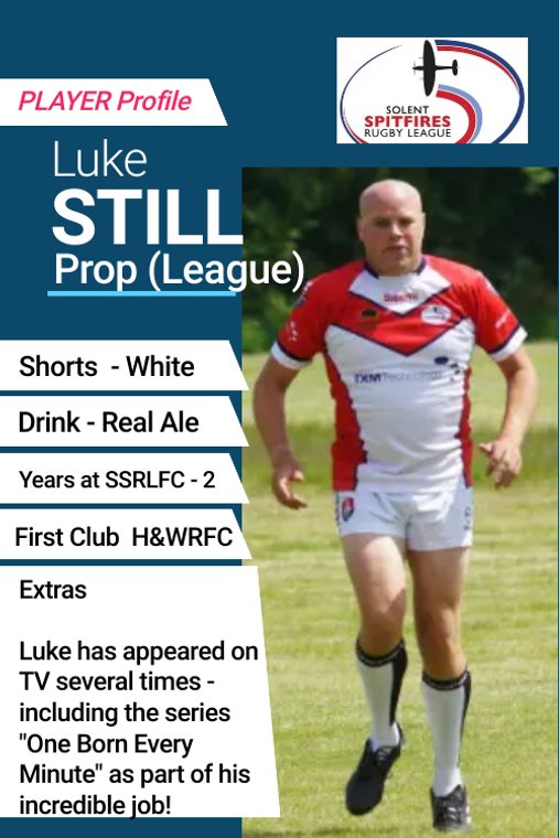 solentspitfires's tweet photo. It's back by popular demand! Player profile 10! This week's player is Luke Still. #solentspitfires #mastersrl #mastersrugby #rugby #southampton #league #hampshire #eastleigh #totton #hedgeend
https://t.co/S0WcjtRHVT https://t.co/djyAfioDxc