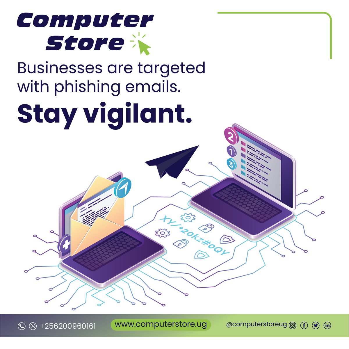 Businesses are highly targeted by phishing emails, such as fake invoices, proposals, and product requests that link to PDFs. 

It is important to remain vigilant against these attacks. 🕵️‍♀️💻👀
#NextGenerationITSolutions