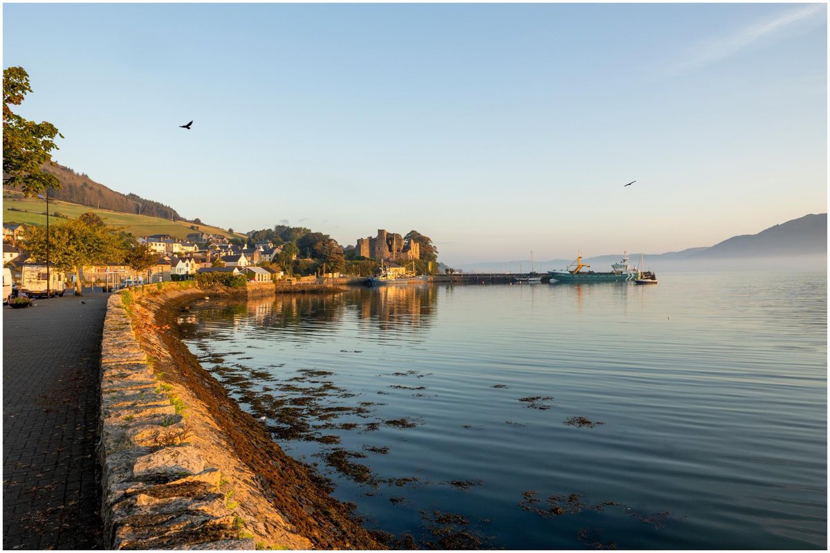 09/09/2023: Carlingford's seafront bathed in glorious golden light. An area of outstanding natural beauty, that’s just on my doorstep

#carlingford #carlingfordlough #medievalarchitecture #medievalhistory #countylouth #photography #photographyislife #Ireland #lifeofadventure