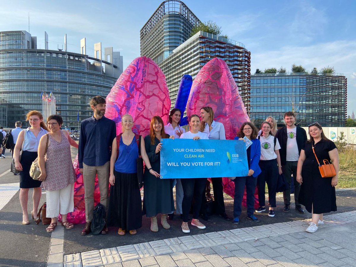 Mañana el Parlamento Europeo decide si apoya una normativa más ambiciosa para conseguir aire limpio para todas las personas. Votar en contra de la calidad del aire supone votar en contra de la salud y de la vida. #CleanAirEU