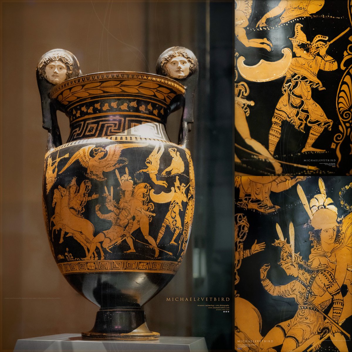 MichaelSvetbird's tweet photo. VOLUTE KRATER w/
#Penthesilea #Achilles #Amazonomachy
#Apulian #Redfigure #Krater
4BC
Fr.#Taranto | #MagnaGrecia
#Kunsthistorisches Msm #Vienna
Full set on my
IG
https://t.co/uUWDYKMRAe
LN
https://t.co/nIR80REDd9
FB
https://t.co/VhaM2PPVvo
#vasepainting #troy #art #archaeology https://t.co/vjUnv02smU