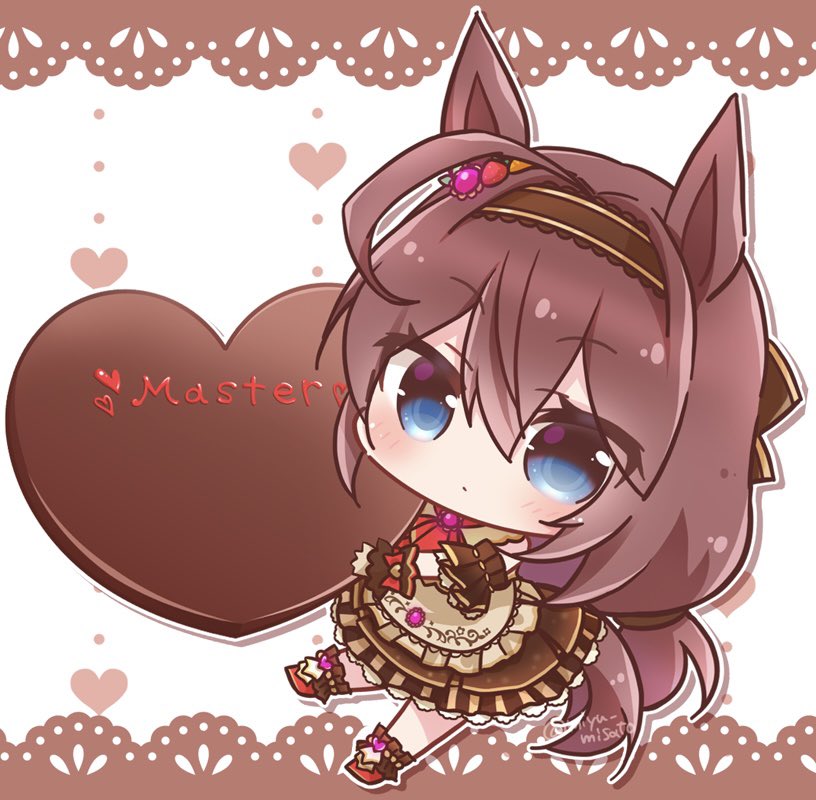ホッコータルマエ(ウマ娘) 「ちっこいの大好きー! #みんなでデフォルメ絵をあげて幸せな気分になろう」|みゆぴよ@BOOTH受付中のイラスト