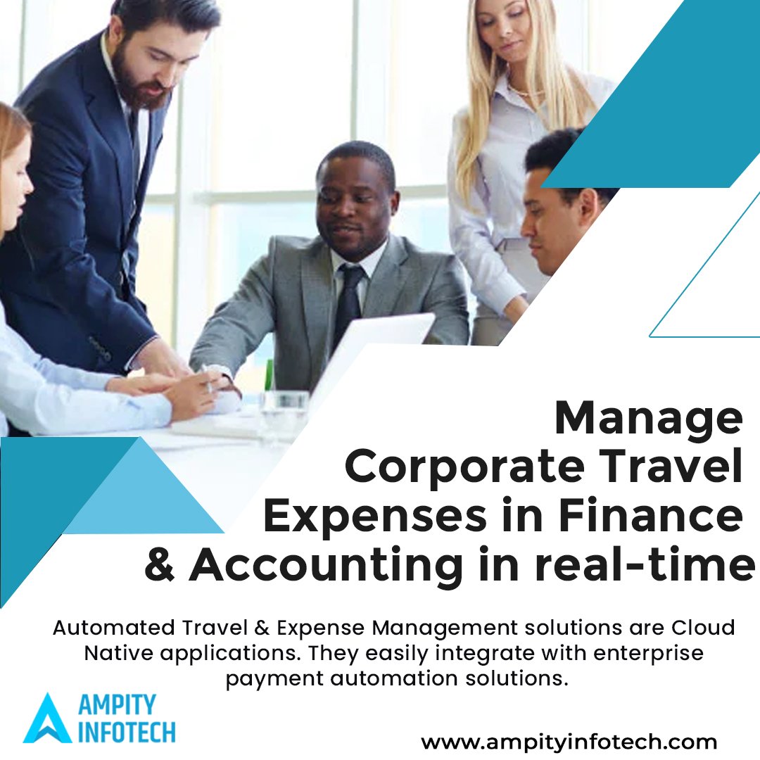 Ampity_Infotech's tweet photo. Effortless Expense Management 💼💰
Make managing corporate travel expenses a breeze! 👍 Use cloud-based tools that integrate seamlessly with your company's finance and accounting systems. 🔗 Visit: https://t.co/vdeaJ74H8l #ExpenseManagement #CorporateTravel #FinanceTools  💼💸 https://t.co/3EjvFKmxFr