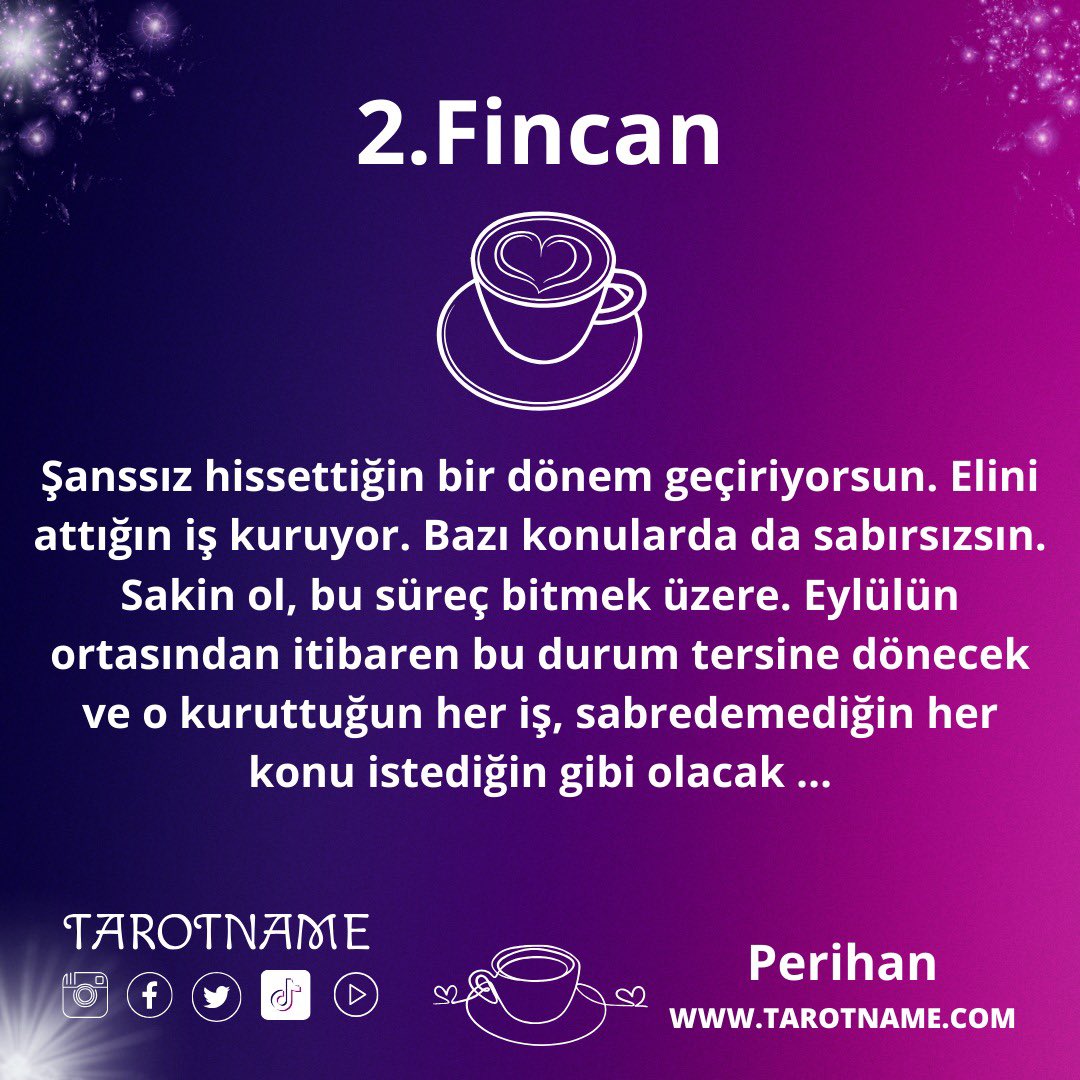 tarotname_com's tweet photo. ☕️İyice odaklan ve Yorumcumuz Perihanın
belirledigi üç kahve Fincanından birini seç.Bakalım seni neler
bekliyor.☕️⬇️

👍100 En lyi Online Fal Deneyimi
👉Uygulamamizi playstore üzerinden indirmeyi unutmayın:⬇️
🟪TAROTNAME🟪
💻https://t.co/yO7TSF7A4M

#elfali https://t.co/BdMImoJRxL