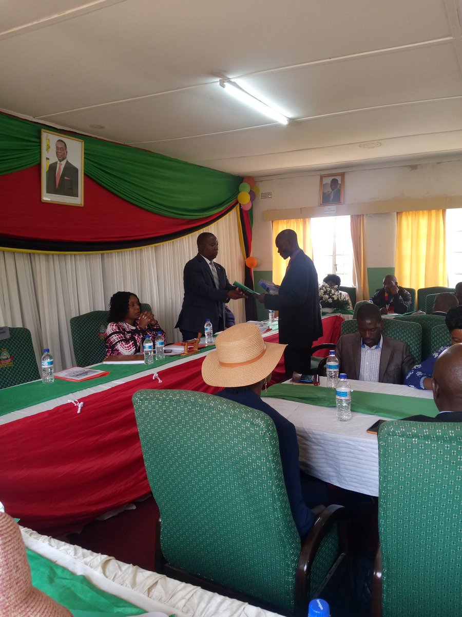 Boom! Councilors elect graduated to Council policy makers. We look forward to a fruitful term where service delivery to communities is practical.