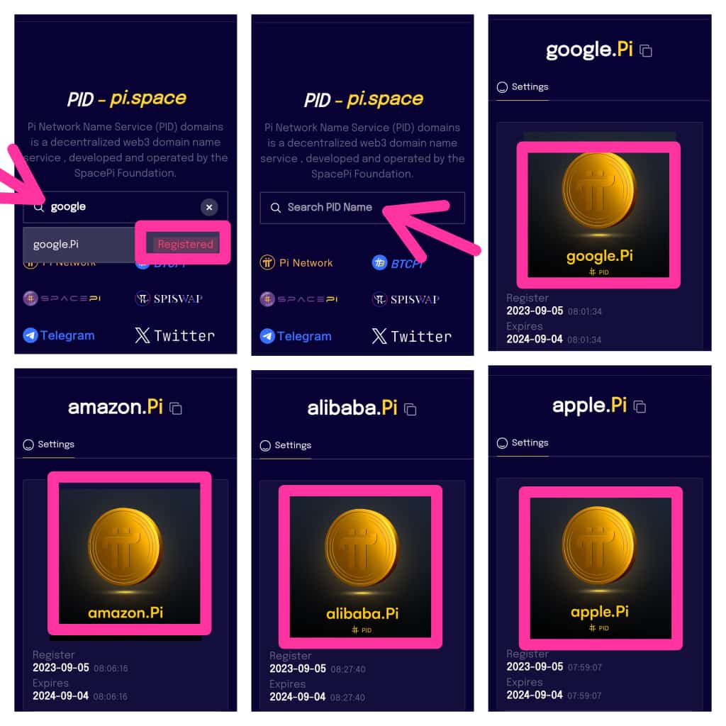 soen65's tweet image. Check Pi Domain from 👇 pi.space

Is this from Pi Network ?

#PiNetwork #PiDomain #PiMainnet