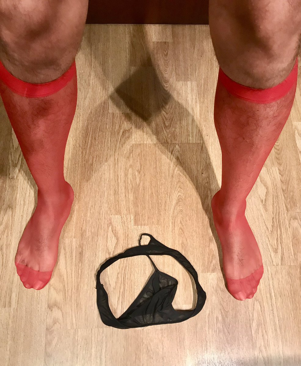 Obsessed on red ultra sheers! Feeling hot on this slutty colour. What do you think?