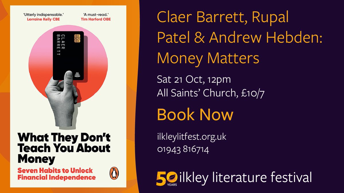 Ilkley Literature Festival tweet media
