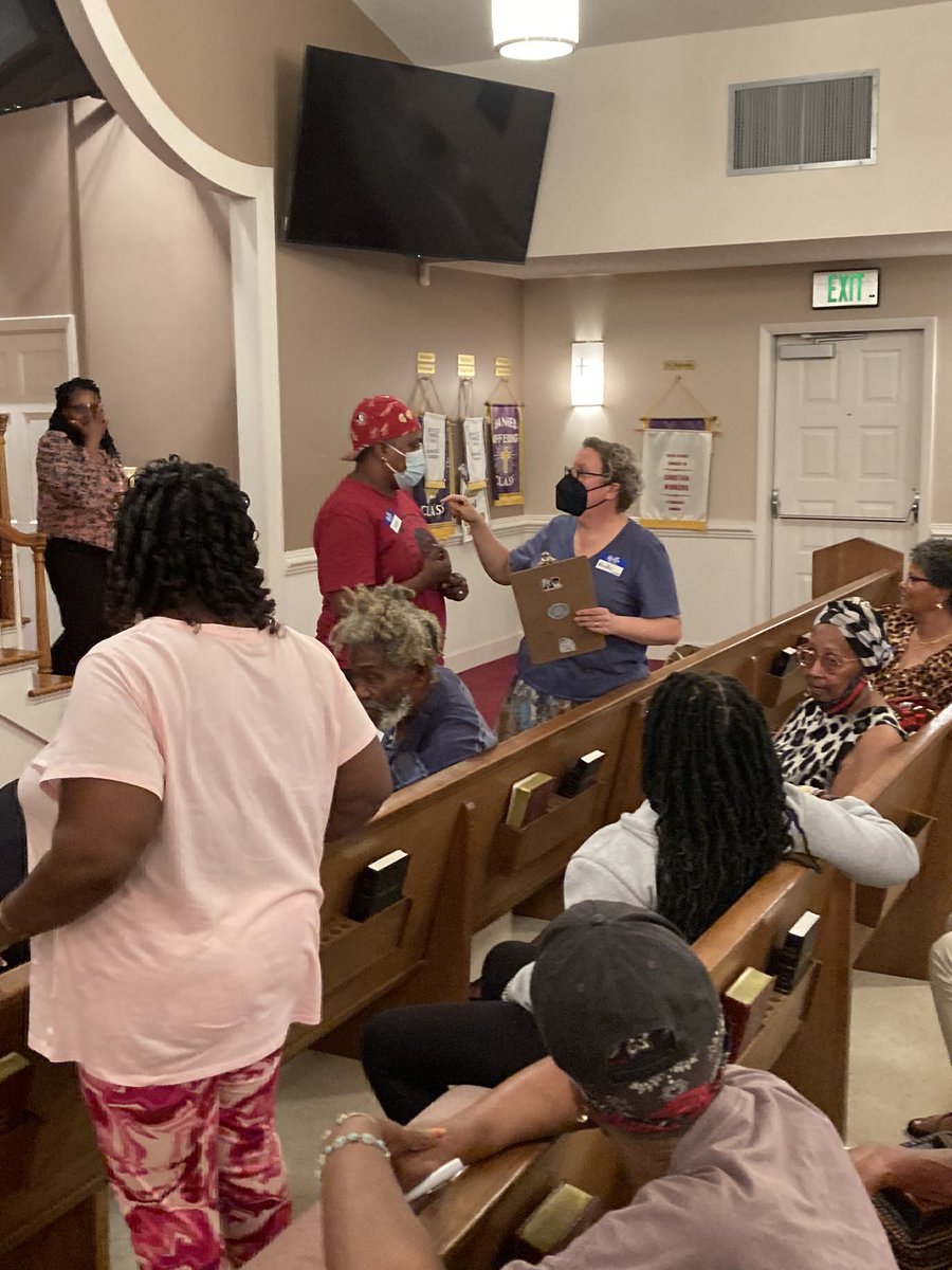 chefcarney's tweet photo. Local residents met Monday night at Macedonia Baptist Church in Ocean Springs to organized against the city’s proposed Comprehensive and Urban Renewal Plans. Residents are encouraging supporters to write the Board of Aldermen and tell them to vote no on the proposed ordinance. https://t.co/5PZ594gtop