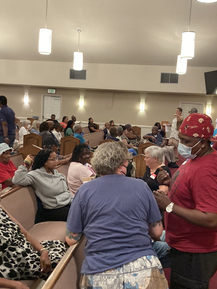 chefcarney's tweet photo. Local residents met Monday night at Macedonia Baptist Church in Ocean Springs to organized against the city’s proposed Comprehensive and Urban Renewal Plans. Residents are encouraging supporters to write the Board of Aldermen and tell them to vote no on the proposed ordinance. https://t.co/5PZ594gtop