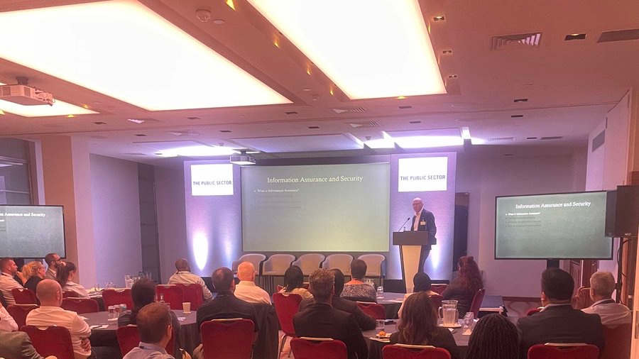 Delighted to have Glen Hymers, Head of Data Privacy, Compliance and Data Assurance at the Cabinet Office, opening the 2nd session of <a href="/e/">John Utah</a>-Crime_Congress #securingthepublicsector to give advice on balancing access to data and securing it.